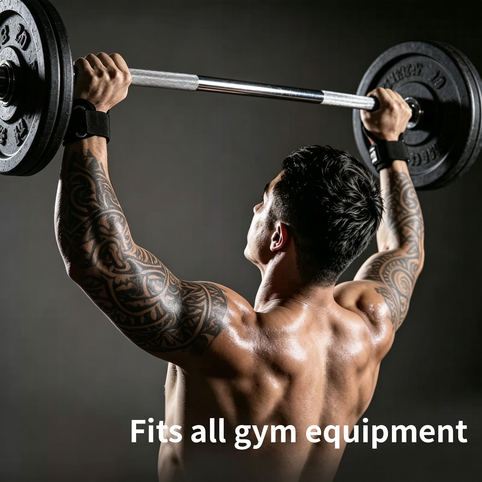 Weight Lifting Straps, Anti-Slip Microfiber Hooks Wrist Wraps for Deadlift Pull-Ups Gym Gift