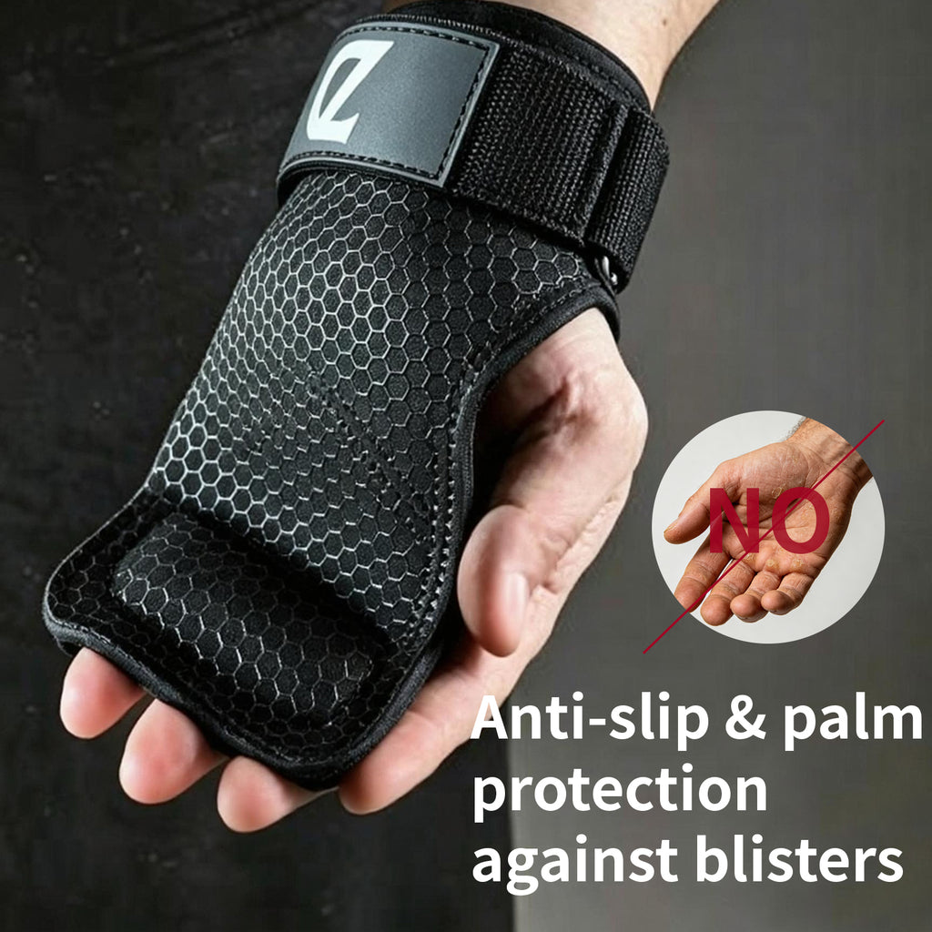 Weight Lifting Straps, Anti-Slip Microfiber Hooks Wrist Wraps for Deadlift Pull-Ups Gym Gift